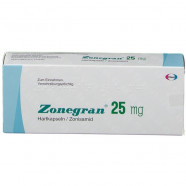Купить Зонегран (Зонисамид) 25 мг Франция капсулы №14 в Уфе