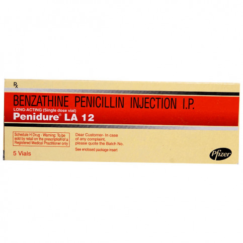 Купить Penidure (полный аналог Ретарпена и Экстенциллина) 1.2 млн МЕ №5 (5шт/уп) в Самаре в Самаре